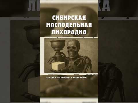 Почему крестьяне боялись сепараторов? :) Сибирская маслодельная лихорадка Александр Балакшин Курган