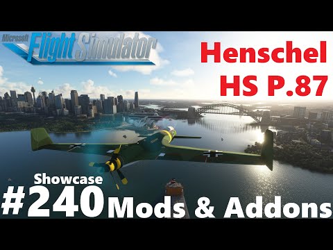 Henschel HS P87 Fast Bomber - Showcase #240 - Mods & Addons for Microsoft Flight Simulator 2020