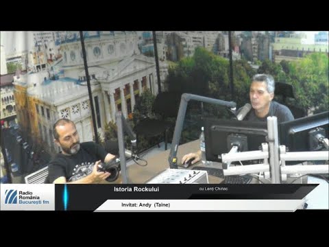 Andy Ionescu (Taine) la Istoria Rockului  - 10 septembrie 2023