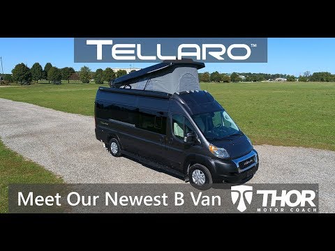 LIVE Walk Through Of The All NEW  Tellaro™ B Van From Thor Motor Coach.