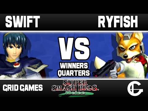 Swift (Marth) VS Ryfish (Fox) | Grid Melee Bi-Weekly Winners Quarters