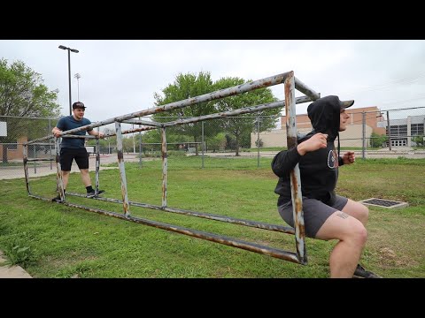 Squatting During Quarantine | Beyond the Grind Ep. 9 | Strong-Man Vlog