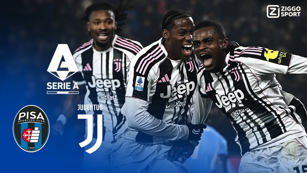 KALULU MAAKT ZIJN EERSTE VAN HET SEIZOEN IN DE BUFFON-DERBY!!😱🥵 | Pisa vs Juventus | Serie A 2025/26