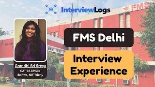 FMS Delhi Interview Experience | Ex-PwC | NIT Trichy | CAT 2025 Thumbnail