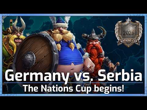 Germany vs Serbia - Nations Cup Groupstage - Heroes of the Storm