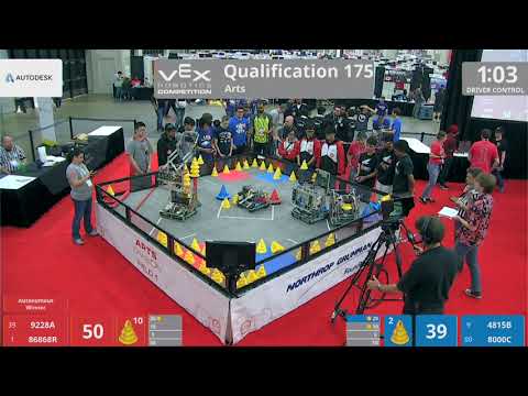 2018 VRC Arts Q175 - 9228A 86868R vs 4815B 8000C - 73 to 84