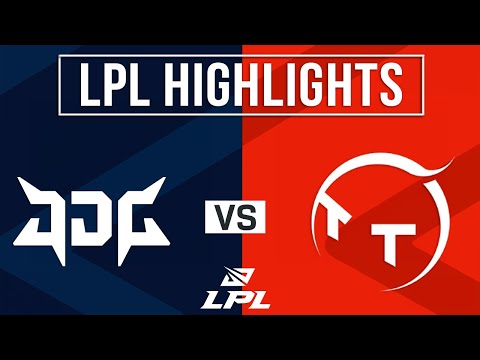 JDG vs TT Highlights ALL GAMES | LPL 2025 Split 2 | JD Gaming vs ThunderTalk Gaming