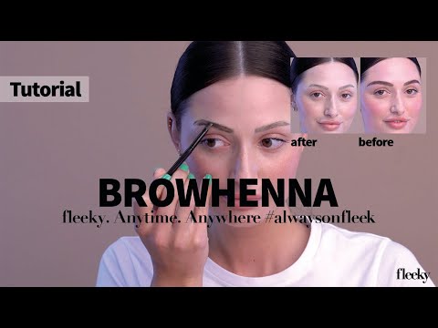 BrowHenna Tutorial - Do it yourself!