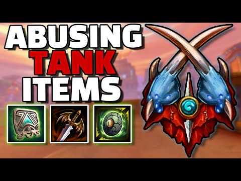 Bakasura Can CAP Attack Speed With Tank Items AND Have 500+ MS! Tankasura Solo in Season 8