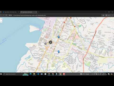 Map Marker With Details Using Html Css And Javascript With Source Code