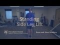 Hip Strengthening Exercise: Standing Side Leg Lift