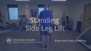 Hip Strengthening Exercise: Standing Side Leg Lift
