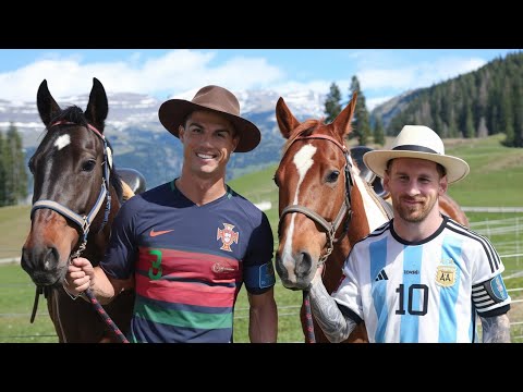 When Ronaldo and Messi Become Cowboys