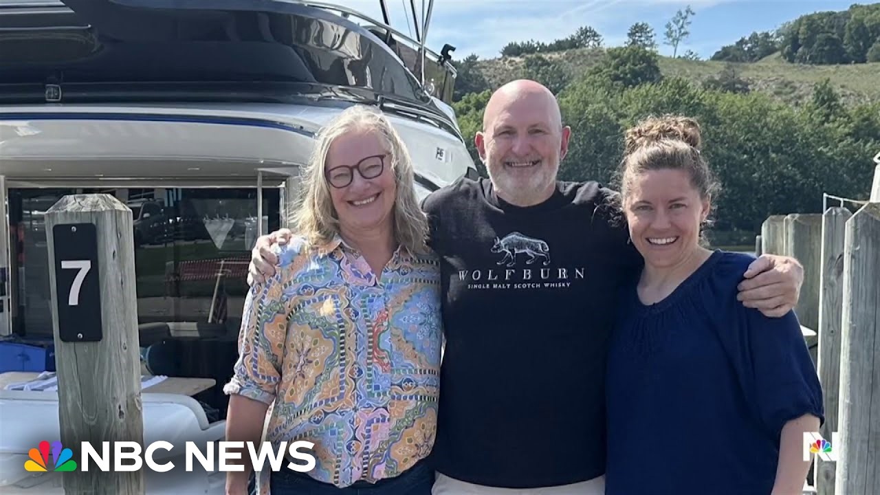 Video: Brad Keith reunites with nurses Martina Dykstra and Leah Schaefer after Michigan dock collapse
