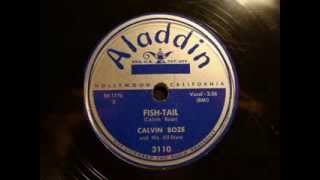 78rpm: Fish Tail - Calvin Boze and his All Stars, 1951 - Aladdin 3110