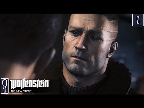 THE PRISONERS- Let's Play Wolfenstein The New Order [BLIND] - Part 5 - Gameplay Walkthrough