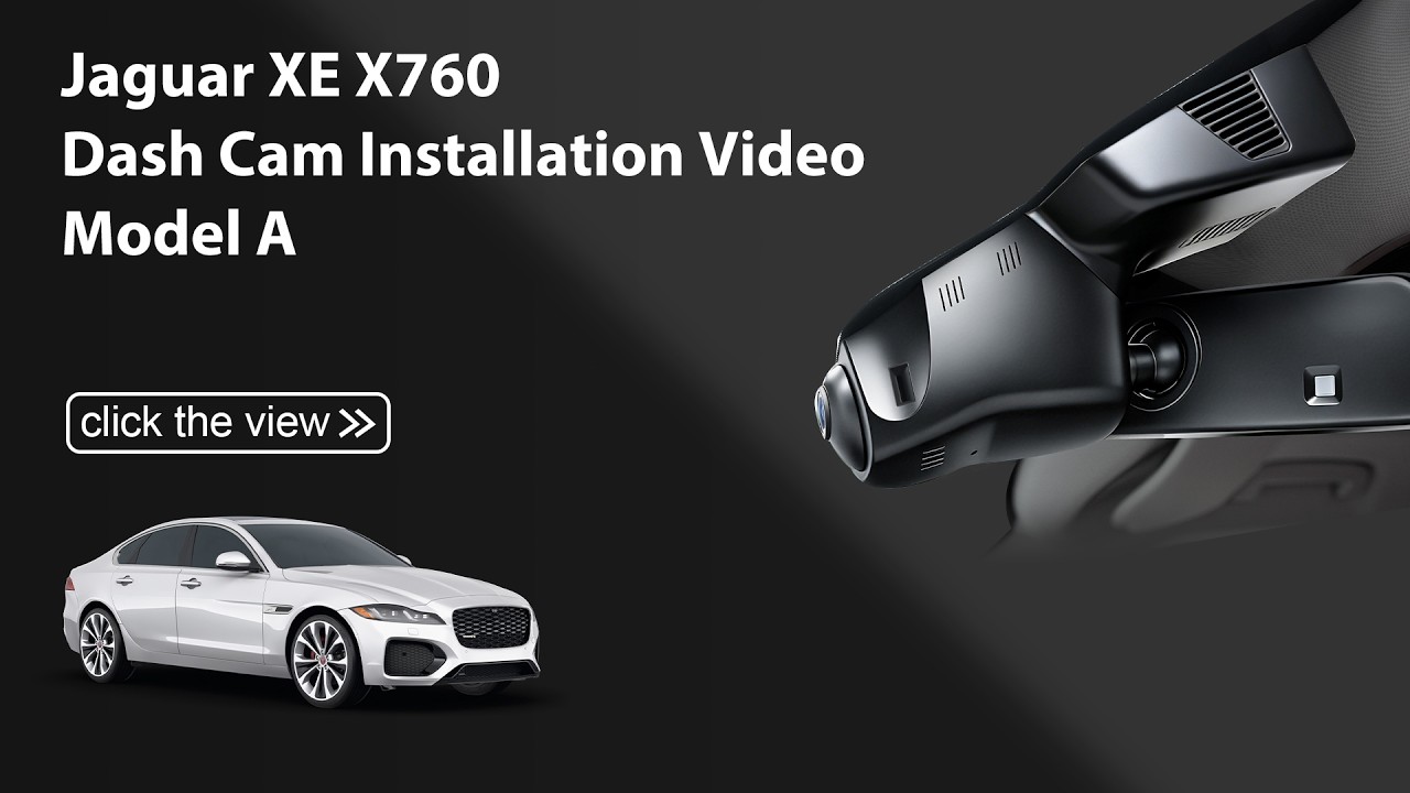  Jaguar XE X760 (2016-2021) Mangoal OEM Dash Cam Installation | Model A (011A)