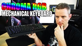Video thumbnail for Razer Blackwidow Chroma RGB Keyboard Review and Demo by JayzTwoCents