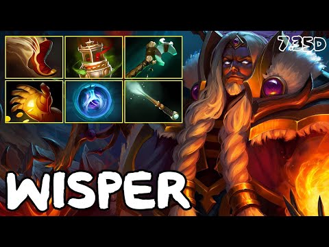 Wisper | Invoker | 7.35d | Immortal Dota 2 Pro Plays