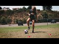 Mattie's soccer workout