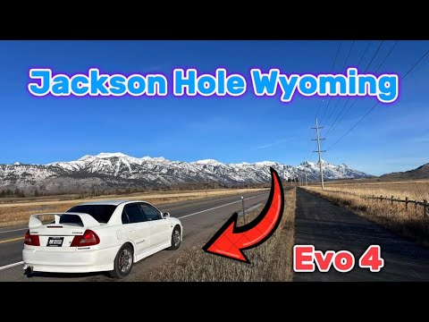 Mitsubishi Evo 4 Jackson Hole Wyoming