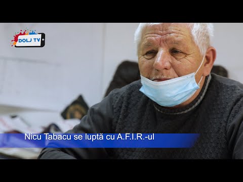 Nicu Tabacu se luptă cu A.F.I.R.-ul