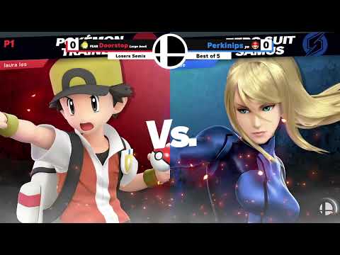 spoop (Pokemon Trainer) vs FEAR|Doorstop (Zero Suit Samus) - Losers Finals - Fries on a Salad #76