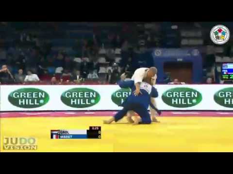 Judo World Masters Tyumen 2013: Henk GROL (NED) - Cyrille MARET (FRA) Semi Final [-100kg]