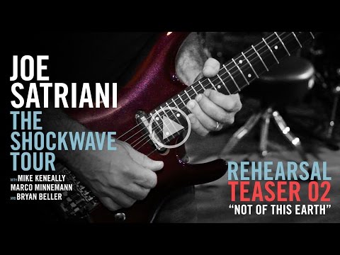 Joe Satriani Shockwave Tour Rehearsal Teaser 2 