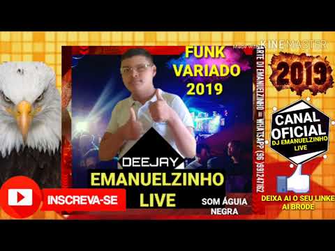 CD DJ EMANUELZINHO LIVE FUNK VARIADO(2019)