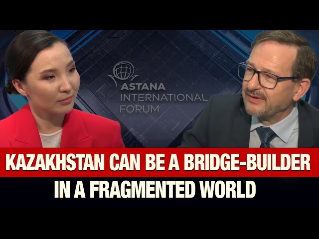 T.Greminger: Kazakhstan can be a bridge-builder in a fragmented world