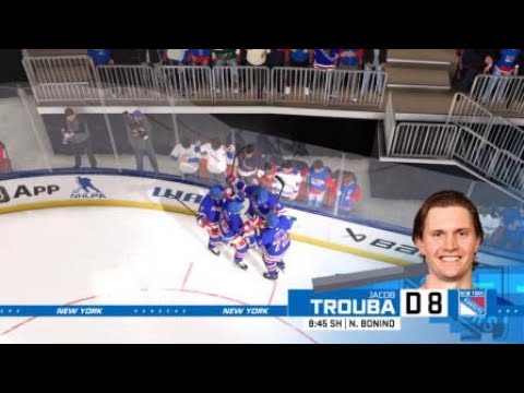 Jacob Trouba goals Minnesota Wild