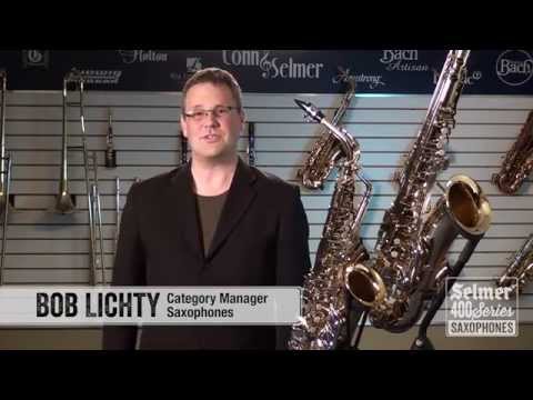 Selmer AS400 400 Series Rose Brass Neck Student Alto Saxophone w/Case, Mouthpiece, Cork & Grease image 16
