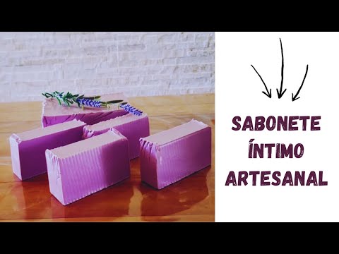 Sabonete Íntimo Artesanal com Violeta Genciana