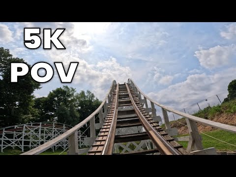 Front row point of view footage of Jack Rabbit