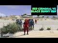 Red Criminal Vs Black Bunny Run Vralvideo Gta