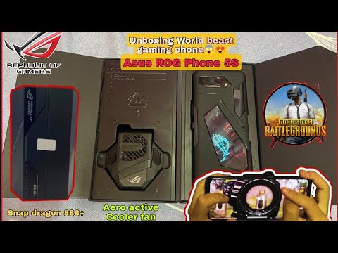 Unboxing the World Beast gaming phone Asus ROG phone 5s😱😍 | Tertoens MJ | A man from Bhutan🇧🇹