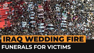 Funerals for victims of Iraq wedding fire | Al Jazeera Newsfeed