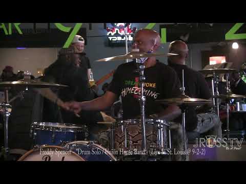 James Ross @ Freddy Spencer - Drum Solo / Union House Band" - www.Jross-tv.com (St. Louis) @ 9-2-2