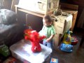 Gabreal Doing The Hokey Pokey With Elmo