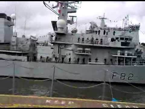 Royal Navy frigate H.M.S Somerset