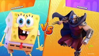Nickelodeon All-Star Brawl - Spongebob vs Shredder - Gameplay PC