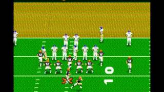 Deion Sanders Prime Time Football Gameplay (Sega Genesis)