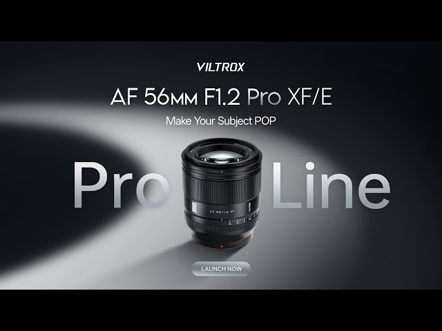 Objectif VILTROX AF 56mm F1.2 Pro Monture Sony E Parasol Noir video