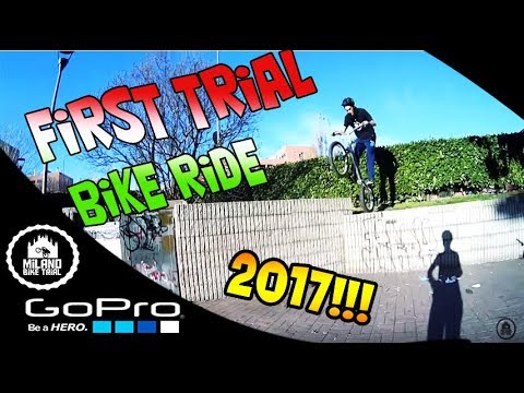 Milano Bike Trial | First trial bike ride of 2017 - Q.re Adriano
