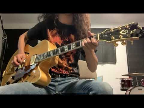 Guild X-500 bld. 1986 Blonde guitar demo