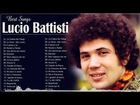 Lucio Battisti Le Più Belle Canzoni - Lucio Battisti Raccolta di Successi - Lucio Battisti Mix