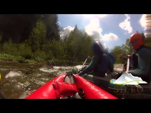 Rafting na rieke Belá video