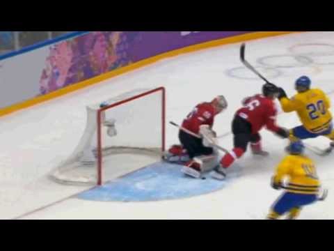 Sotshi 2014 Hockey: Ruotsi VS Sveitsi Maalikooste! Sweden VS Switzerland