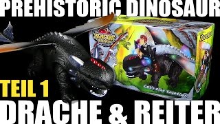 Prehistoric Dinosaur - Ohnezahn & Hicks mit Licht + Sound & Bewegung 01 - Unboxing & Review